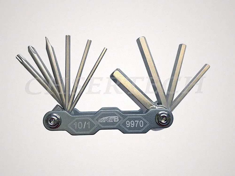 New Super B Bicycle Bike 10 in 1 Multi-Functions Folding Tool
